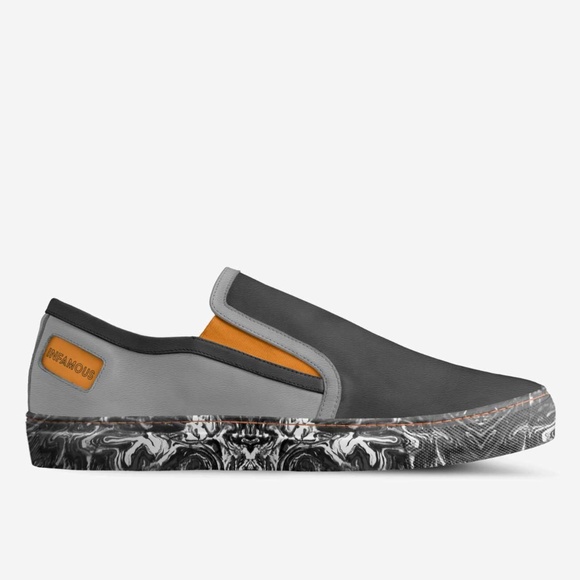 Ice Cream DJ's Marble Sole leather slip on